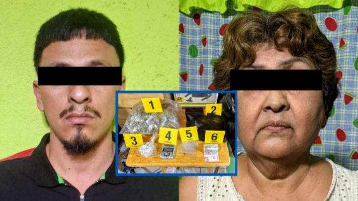 Caen dos personas tras decomiso de armas y narcóticos en Guadalupe