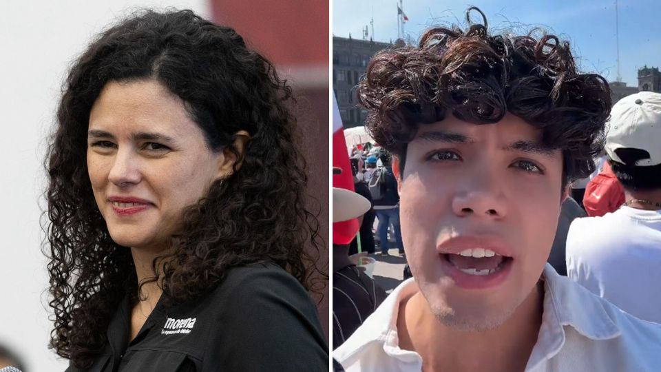 Luisa María Alcalde exhibe contrato ente PAN e impulsor de marcha de Generación Z | X / @LuisaAlcalde | X / @EdsonAndradeL
