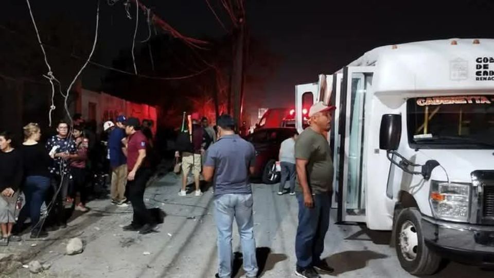 Accidente vial en Libramiento Noroeste