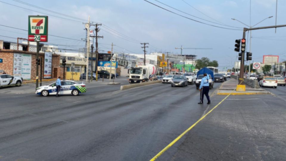 La zona fue acordonada por autoridades.