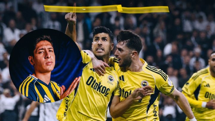 VIDEO: Edson Álvarez sufre brutal entrada y provoca expulsión clave en la remontada de Fenerbahçe