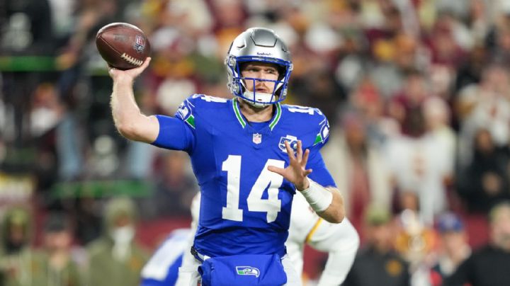 NFL: Seattle Seahwaks vence a Washington Commanders con gran actuación de Sam Darnold