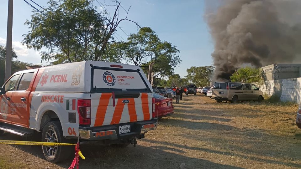 Elementos de Protección Civil y Bomberos atendieron la emergencia.