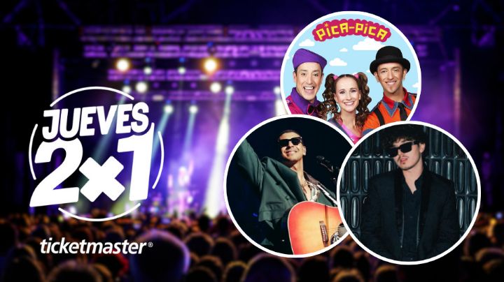 Ticketmaster Jueves de 2x1: Conoce todos los eventos que tienen PROMOCIÓN en Monterrey