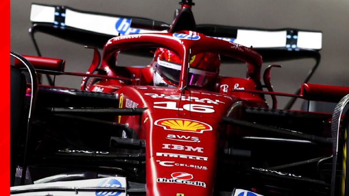 F1: Charles Leclerc domina la Práctica 1 del GP de Las Vegas