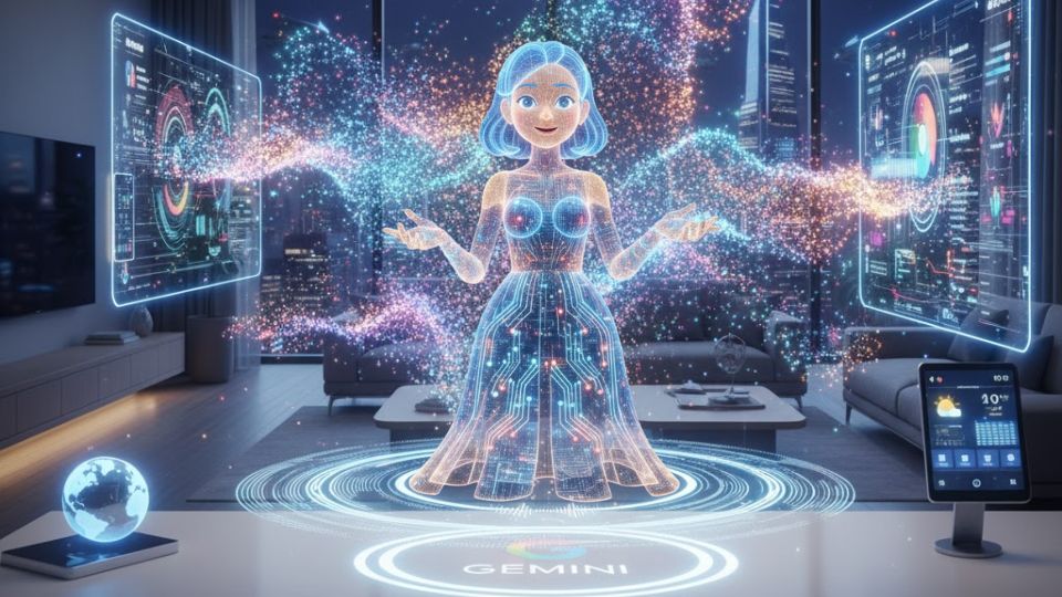 Google Gemini ofrece la función de poder utilizarse como asistente virtual.