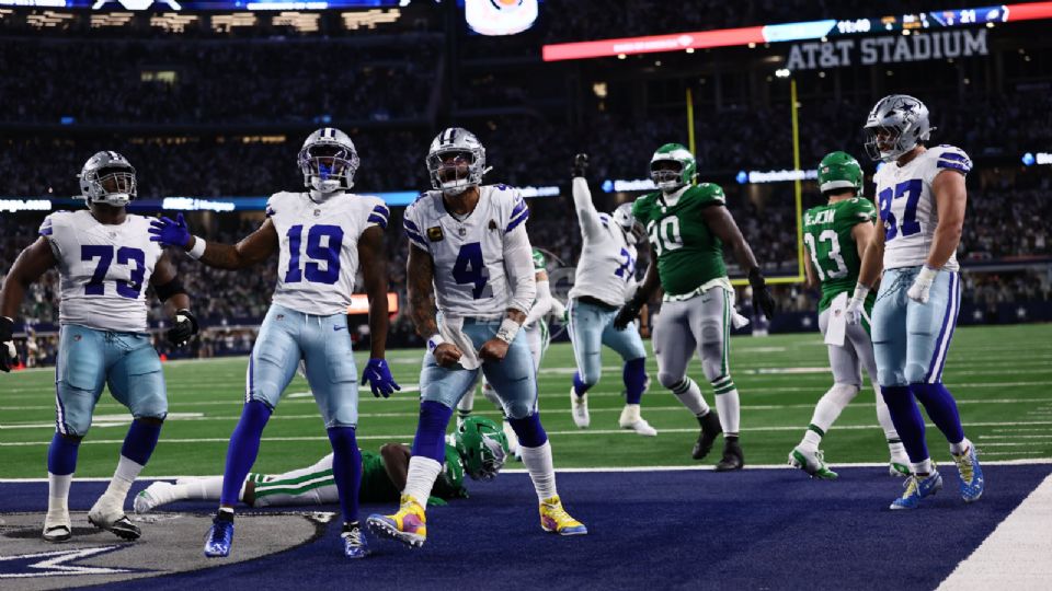 Prescott rompe récord en triunfo ante Eagles.
