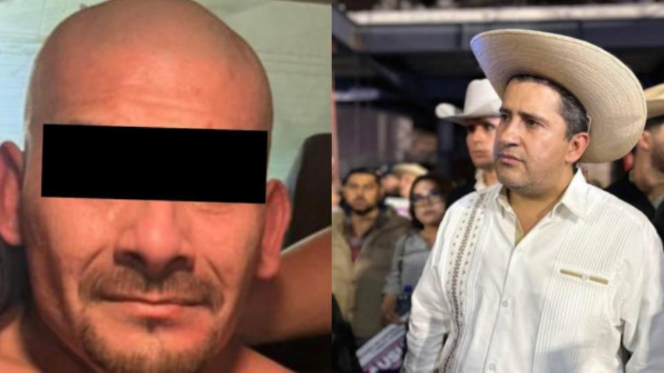 Jaciel Antonio “N”, alias “El Pelón”, detenido, y Carlos Manzo (1985 - 2025)