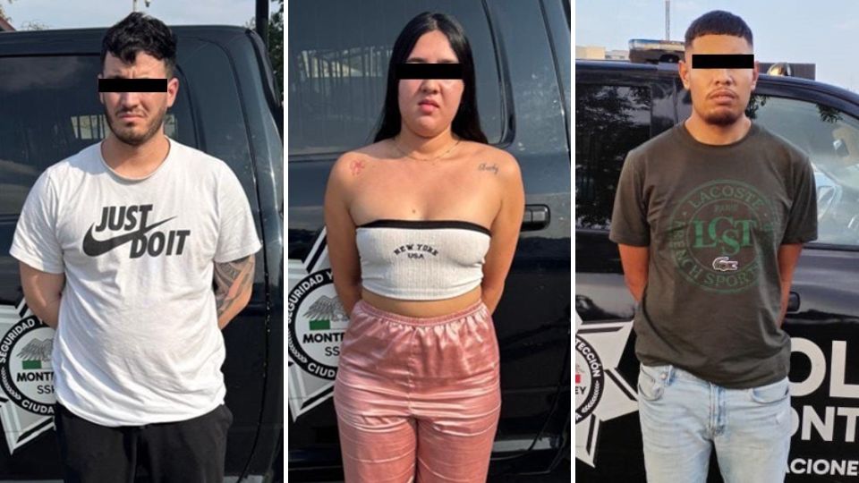Personas detenidas tras cateo en Monterrey