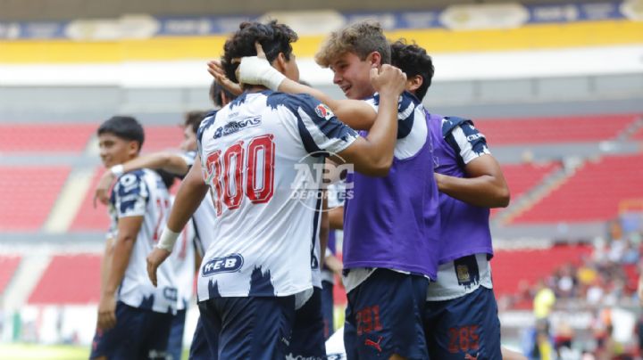 Rayados Sub-17 toma ventaja en la Final de Ida tras vencer 0-2 al Atlas en el Jalisco