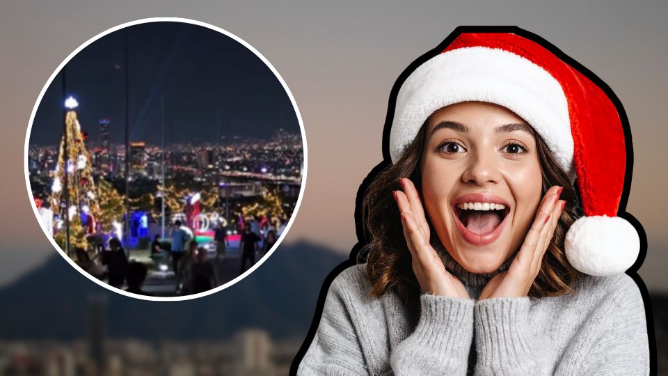 Conoce donde se encuentra ubicado este mirador navideño en Monterrey.