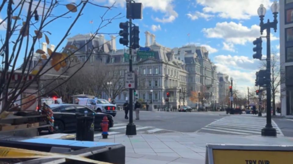 El tiroteo ocurrió cerca de la Casa Blanca.