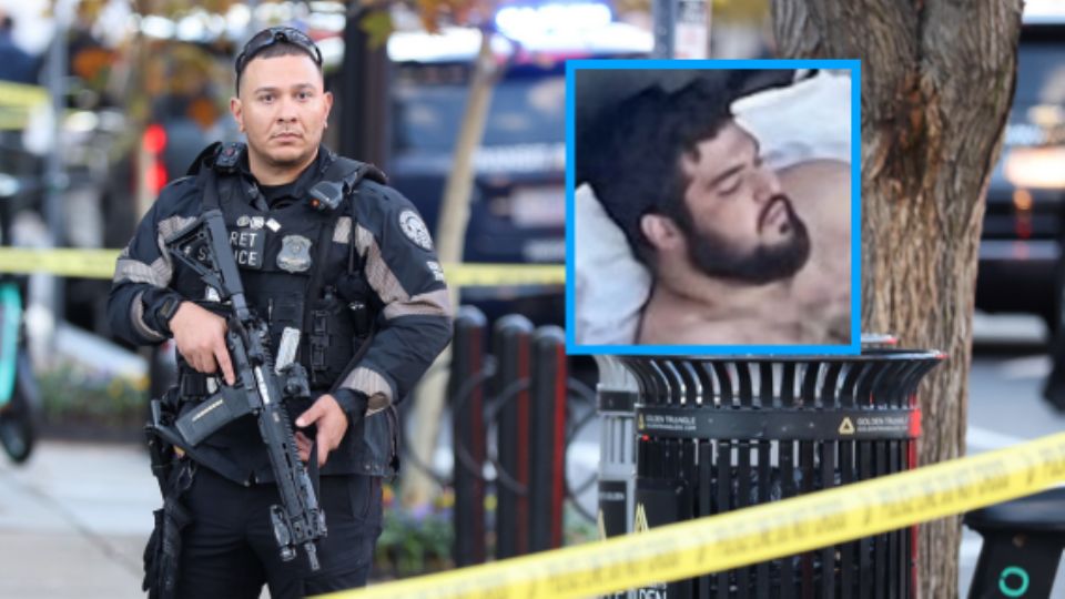 Un agente del Servicio Secreto de los Estados Unidos vigila cerca de la Casa Blanca luego de un tiroteo este miércoles, en Washington.