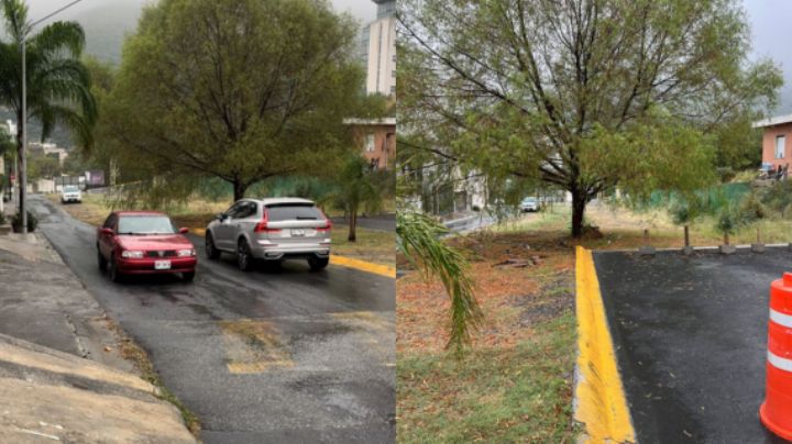 Calle inconclusa en Privada Fundadores pone en riesgo a automovilistas y peatones