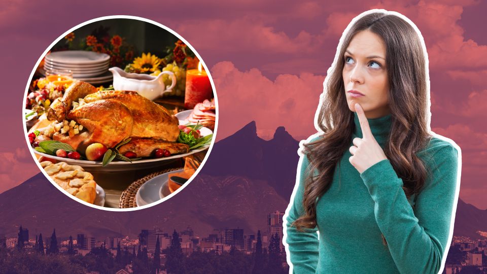 Durante esta celebración el platillo típico es el pavo asado.