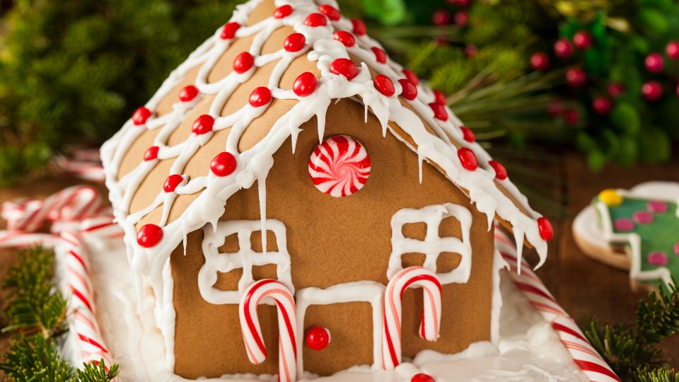 Conoce como crear tu propia casa de jengibre.
