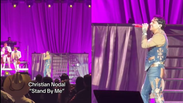 Critican a Christian Nodal por cantar en inglés “Ni se le entiende lo que dice"