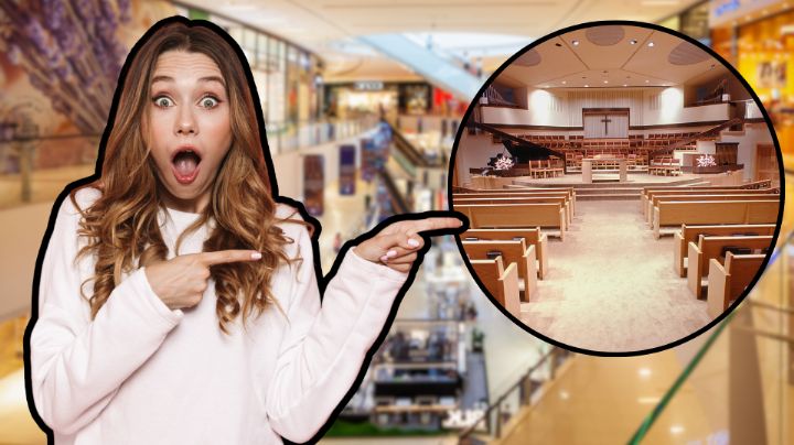 Conoce el centro comercial que tiene una iglesia en su interior ¿Dónde se encuentra?