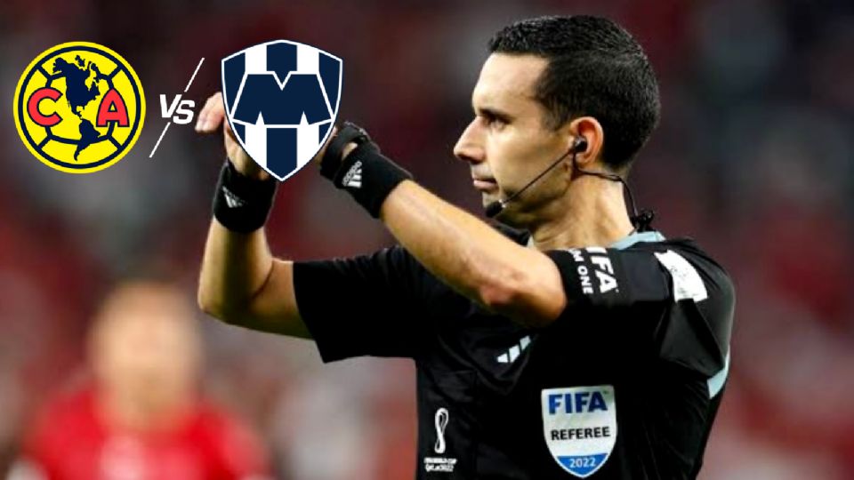 Será el árbitro de la Vuelta en el Azteca, un duelo marcado por la inconformidad tras la Ida y por antecedentes polémicos con América.