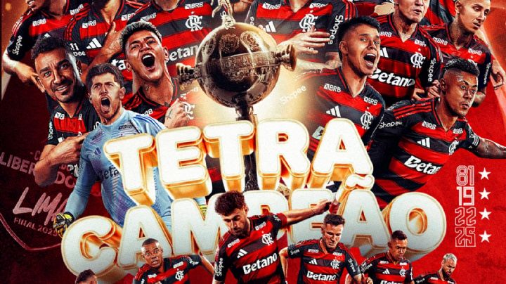 Copa Libertadores: Flamengo vence 1-0 a Palmeiras en la Final y consigue su cuarto título