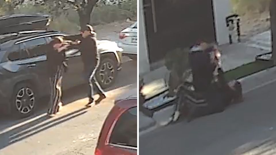 Momento del ataque en Cumbres Mediterráneo.