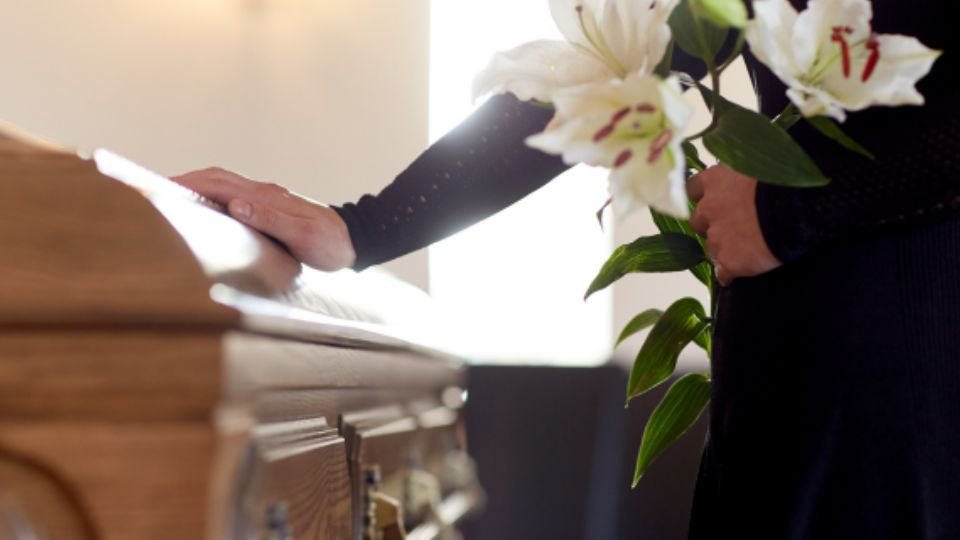 Representación de funeral.