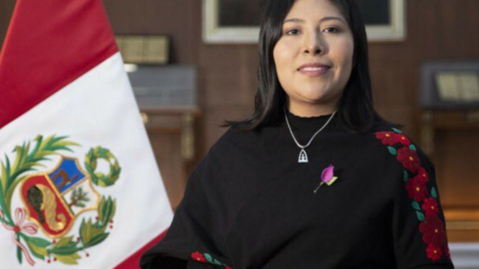 Betssy Chávez, exministra de Perú.