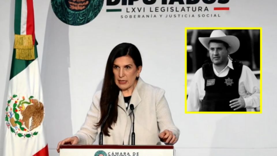 Kenia López Rabadán, presidenta de la Mesa Directiva de la Cámara de Diputados.