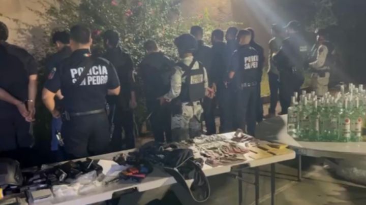 Detienen a 11 en fiesta clandestina en San Pedro; había más de 350 menores de edad