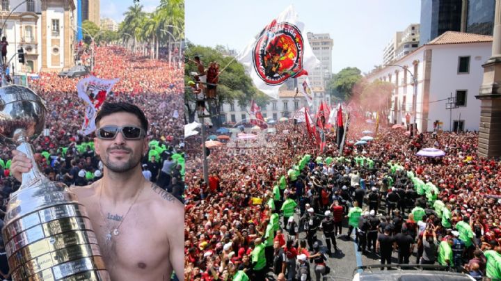 Flamengo celebra en Río tras conquistar la Copa Libertadores 2025