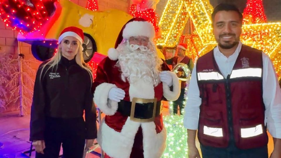La Navidad llegará a Santa Catarina en los próximos días.