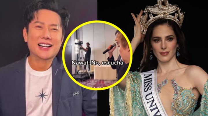 Filtran video del pleito entre Fátima Bosch y Nawat Itsaragrisil en Miss Universo 2025