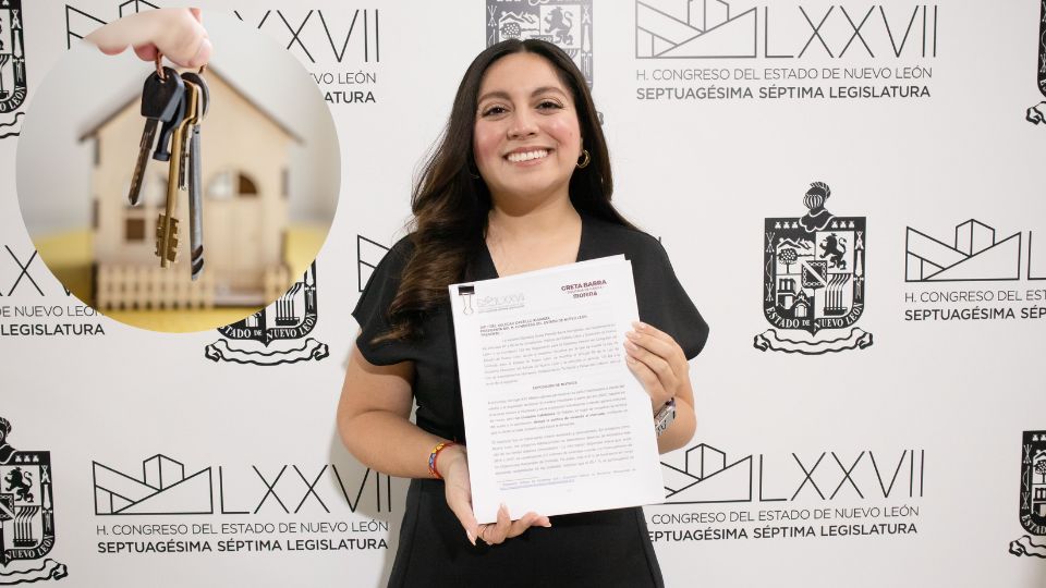 Greta Barra, diputada local del partido Morena presenta su iniciativa en Congreso