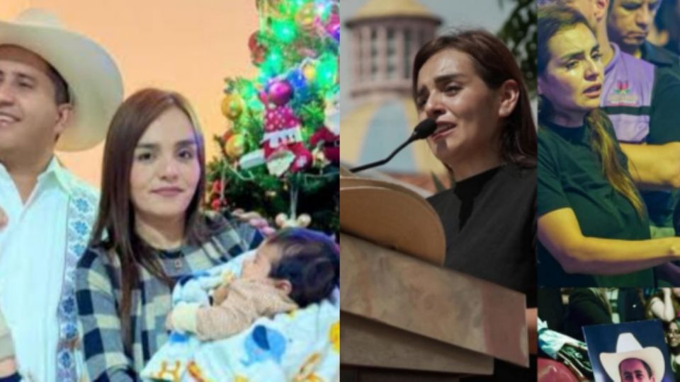 Grecia Quiroz, viuda de Carlos Manzo.