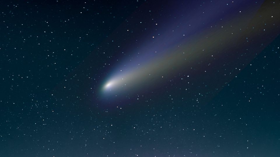 El cometa volvió a ser visible.