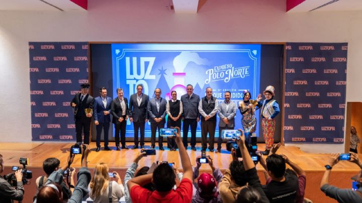Regresa Luztopía con el deslumbrante “Expreso Polo Norte”