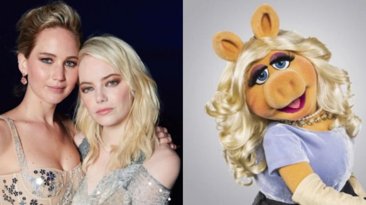 Jennifer Lawrence y Emma Stone preparan nueva película de Miss Piggy