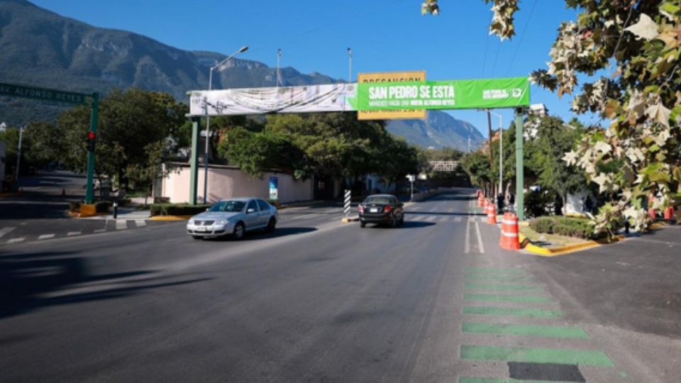 Avenida Alfonso Reyes.