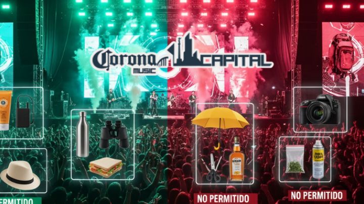 Qué sí y qué no puedes llevar al Corona Capital Monterrey