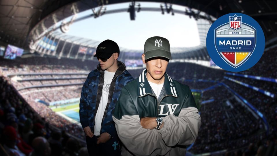 Daddy Yankee Y Bizarrap encabezarán el histórico show latino de la NFL en el Bernabéu de Madrid.