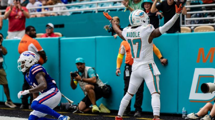 NFL: Miami Dolphins sorprende a Buffalo Bills y rompe racha de siete derrotas