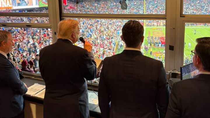 VIDEO: Donald Trump es abucheado durante el juego de NFL entre Lions y Commanders