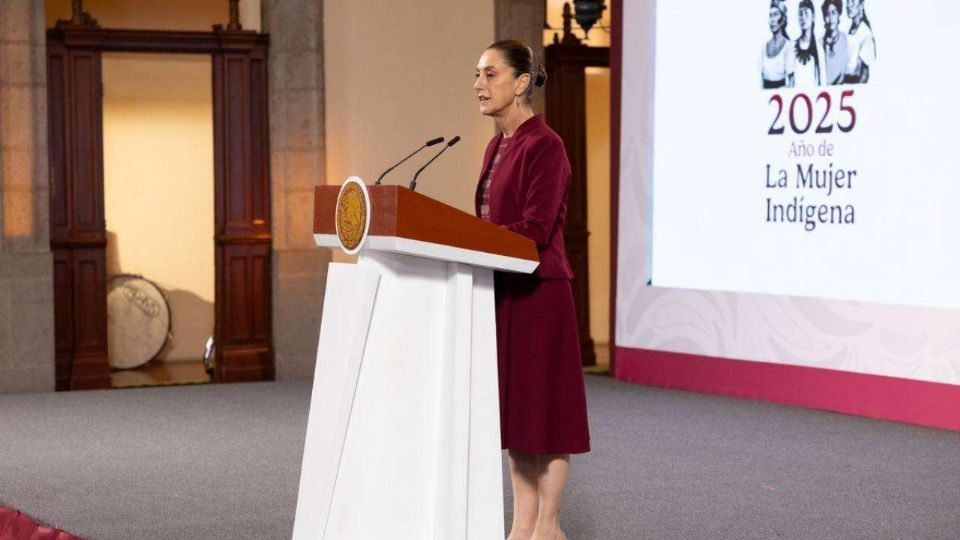 La presidenta de México Claudia Sheinbaum.
