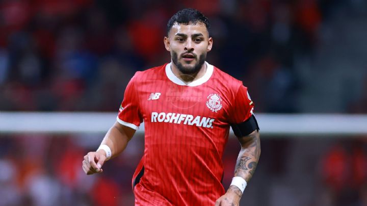 Toluca: Alexis Vega sería baja para la Semifinal de Ida contra Rayados