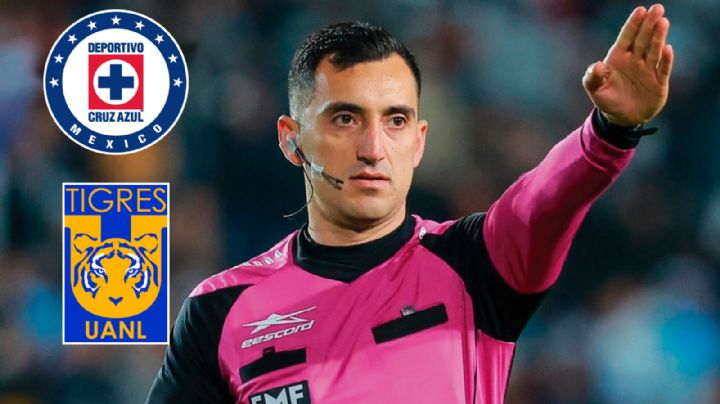 Ismael Rosario López pitará la Semifinal de Ida entre Cruz Azul y Tigres