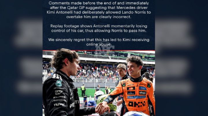 F1: Red Bull se disculpa con Mercedes por acusaciones de Helmut Marko contra Kimi Antonelli