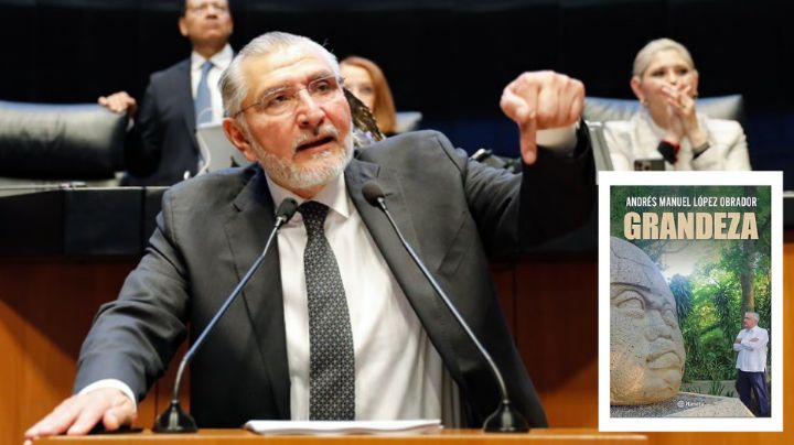 Adán Augusto López regala 17 mil ejemplares del nuevo libro de AMLO a senadores de Morena