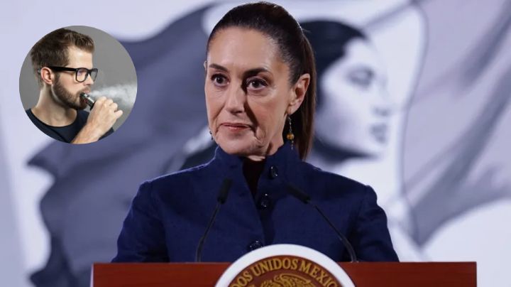 Sheinbaum defiende prohibición de vapeadores asegurando que hacen mucho daño a la salud
