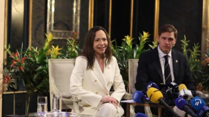 María Corina Machado revela que EU la ayudó a salir de Venezuela para ir a Noruega