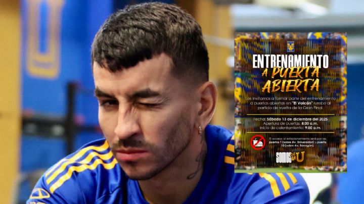 Tigres abrirá las puertas a su afición en el entrenamiento del sábado previo a la Final de Vuelta